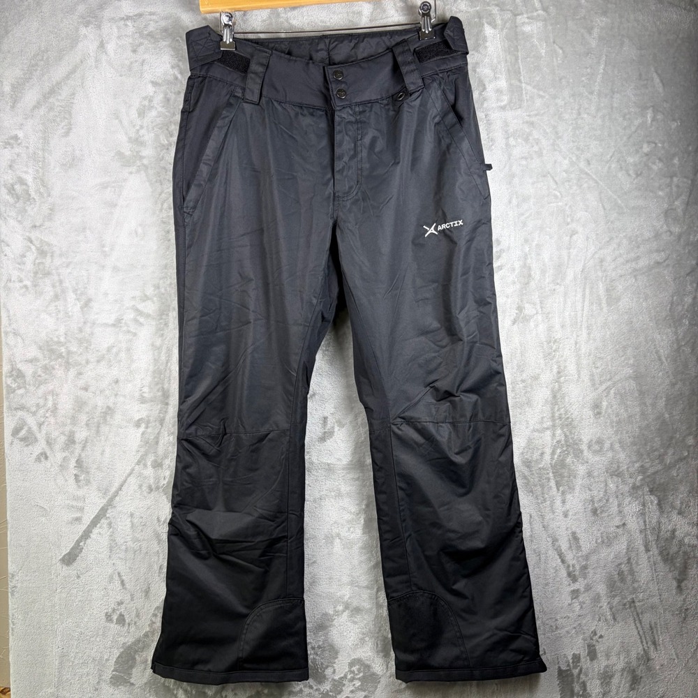 Arctix Women Snow Pants Black Insulated Ski Winter Outdoor Large 31L Snow Skiing